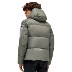 Blousons Et Manteaux|Blousons Et Manteaux*RG Italy - Doudoune manches longues homme Hooded Puffer kaki Vert