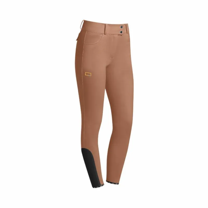 Pantalons D'Équitation*RG Italy - Pantalon d'équitation femme RG taille haute Marron