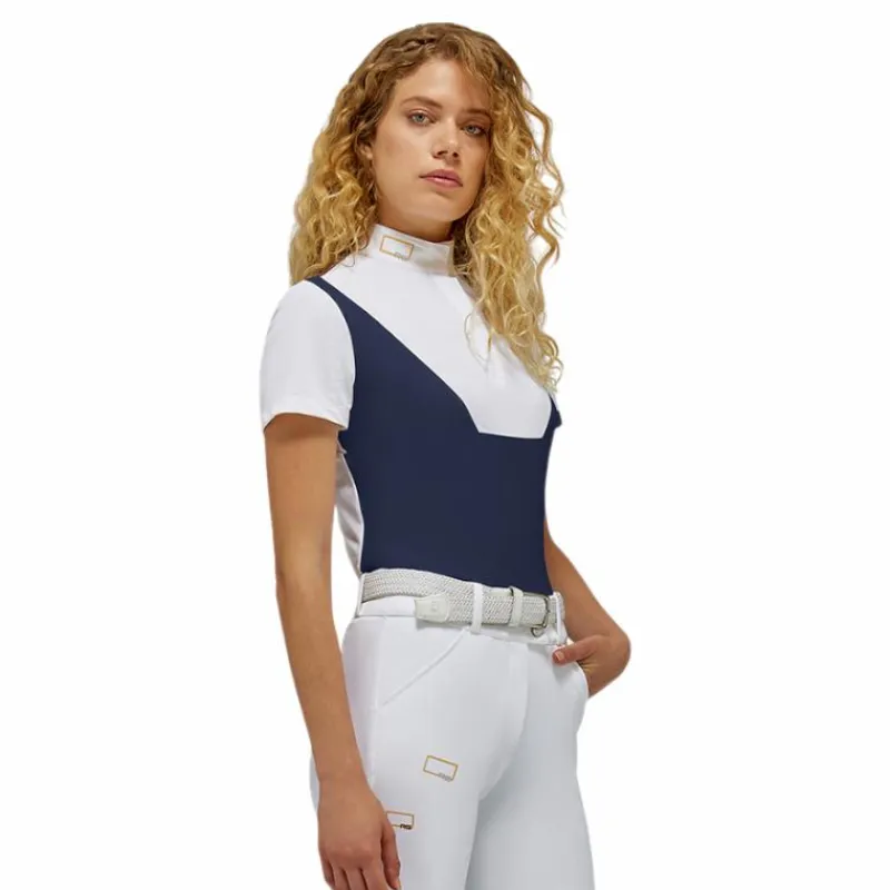 Discount - Polo de concours manches courtes femme Competition Button Polos Et Chemises