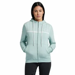 Online - Sweat zippé manches longues femme RG Logo Stripe Pulls Et Gilets