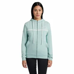 Online - Sweat zippé manches longues femme RG Logo Stripe Pulls Et Gilets