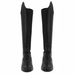 Bottes D'Équitation*Riding World - Bottes d'équitation synthétiques à lacets Noir