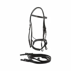 Outlet - Bride de dressage e avec rênes Brides