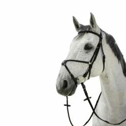 Clearance - Bridon Muserolle croisée avec rênes Cso|Bridons Poneys