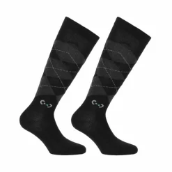 Online - Chaussettes d'équitation Jude (x2) Chaussettes D'Équitation