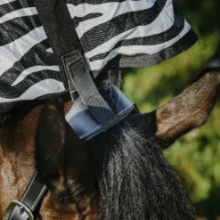 Couvertures Poneys|Couvertures Et Chemises*Riding World - Chemise anti-mouches mesh Combo Belly zebre Blanc