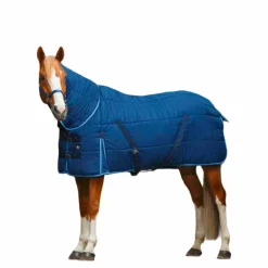 Couvertures Et Chemises*Riding World - Couverture d'écurie Combo 300g Marine