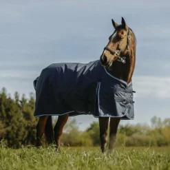 Couvertures Poneys|Couvertures Et Chemises*Riding World - Couverture d'extérieur Eco 600D   220g Marine