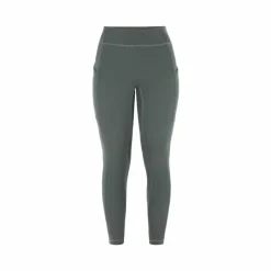 Leggings D'Équitation*Riding World - Legging d'équitation polaire femme Volga gris/ Vert