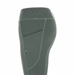 Leggings D'Équitation*Riding World - Legging d'équitation polaire femme Volga gris/ Vert