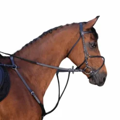 Online - Martingale à anneaux noir Concours Complet D'Equitation|Martingales