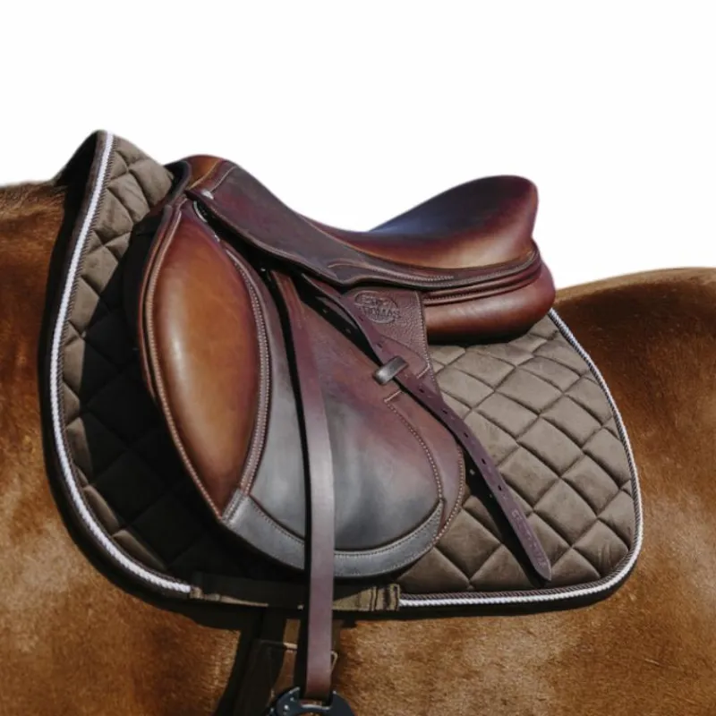 Tapis Cso/ Mixtes|Tapis De Selle*Riding World - Tapis de selle Velours Marron