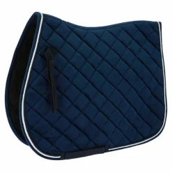 Tapis Cso/ Mixtes|Tapis De Selle*Riding World - Tapis de selle Velours Marine