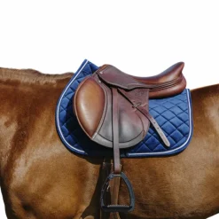 Tapis Cso/ Mixtes|Tapis De Selle*Riding World - Tapis de selle Velours Marine