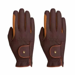 Clearance - Gants d'équitation Malta moka Gants D'Équitation