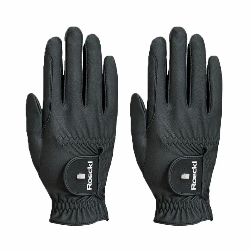 Gants D'Équitation|Cso*Roeckl - Gants d'équitation Grip Pro noir