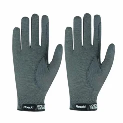 Gants D'Équitation*Roeckl - Gants d'équitation Grip anthracite Gris