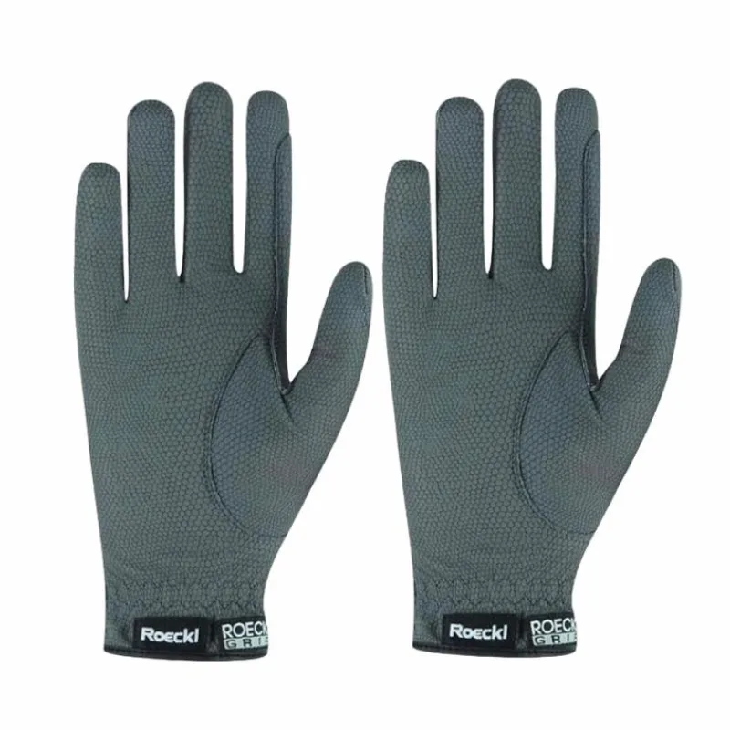 Gants D'Équitation*Roeckl - Gants d'équitation Grip anthracite Gris