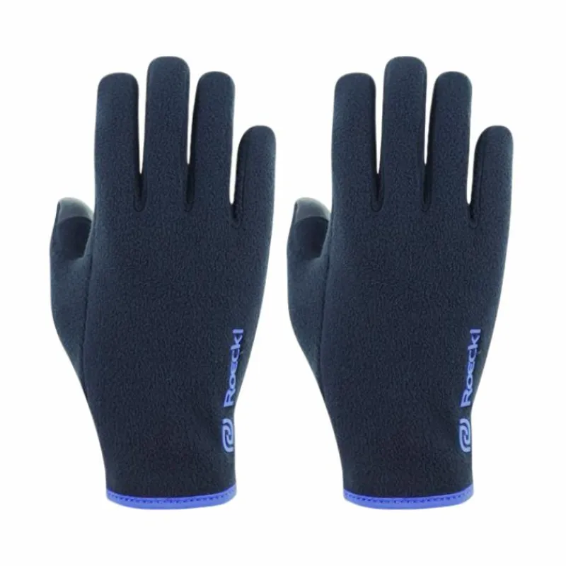 Outlet - Gants enfant Noville Junior / bleu Enfant Gants D'Équitation|Gants D'Équitation