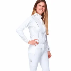Polos Et Chemises*Sabbia Bianca - Chemise manches longues femme Lucine Blanc