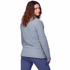 Blousons Et Manteaux*Sabbia Bianca - Manteau manches longues col montant femme Hera Gris