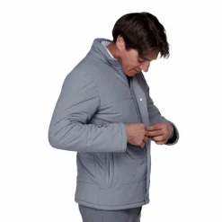 Blousons Et Manteaux|Blousons Et Manteaux*Sabbia Bianca - Manteau manches longues col montant homme Hero Gris