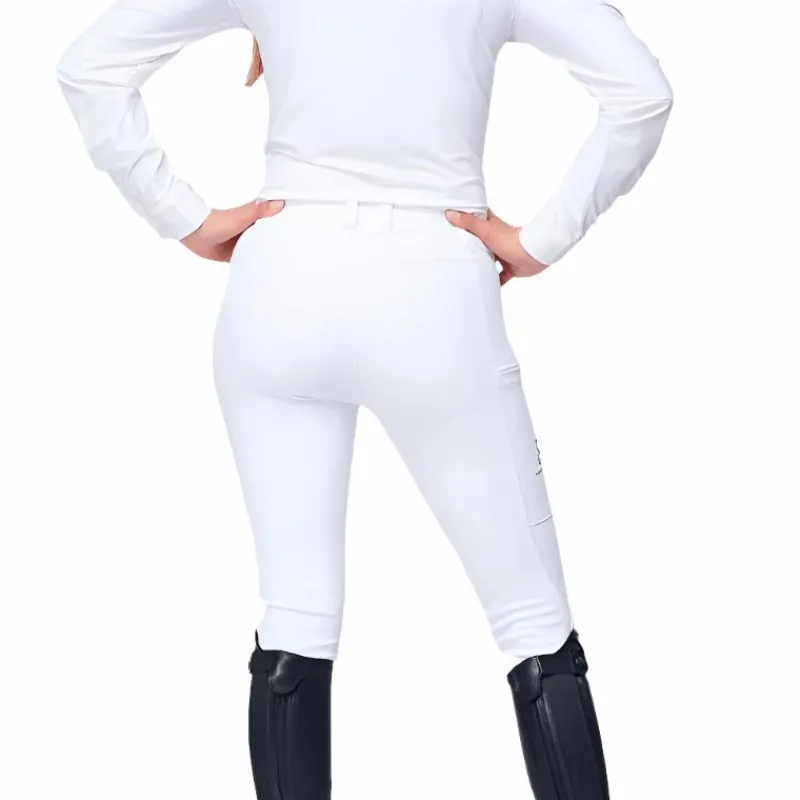 Pantalons D'Équitation*Sabbia Bianca - Pantalon d'équitation femme Venus Blanc