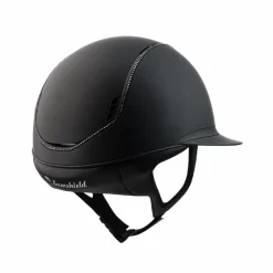 Casques D'Équitation À Visière Polo|Casques D'Équitation*Samshield - Casque d'équitation Miss Shield 2.0 Shadowmatt   300 Swaroski Noir