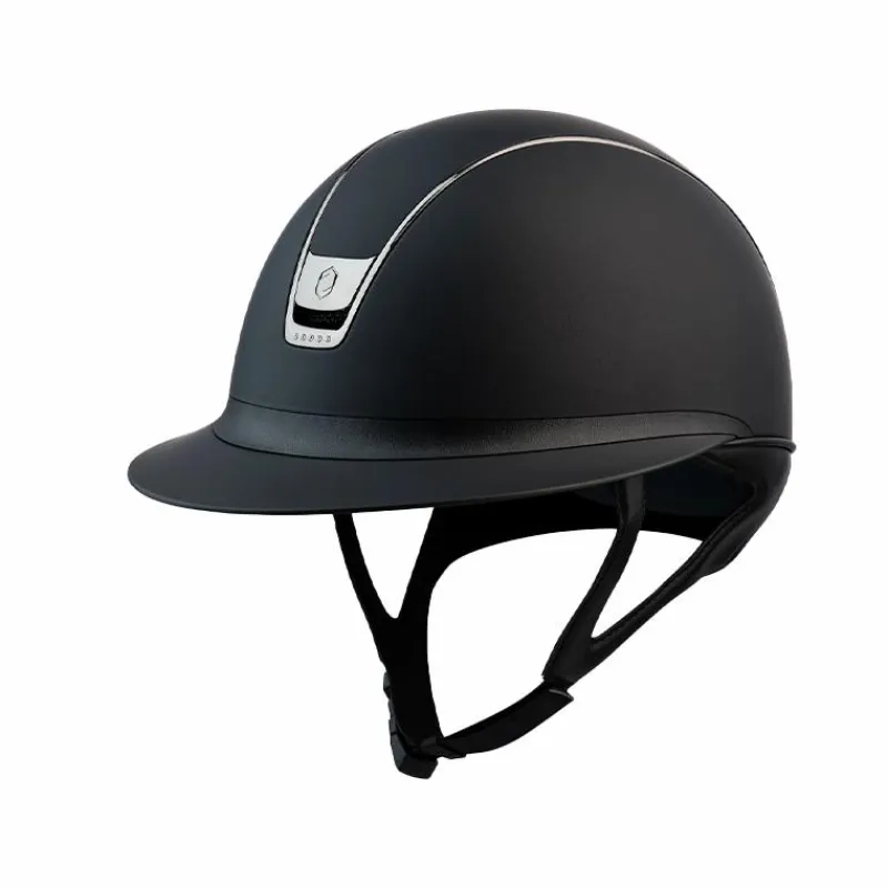 Casques D'Équitation À Visière Polo|Casques D'Équitation*Samshield - Casque d'équitation Miss Shield 2.0 Shadowmatt 5 Swaroski Noir