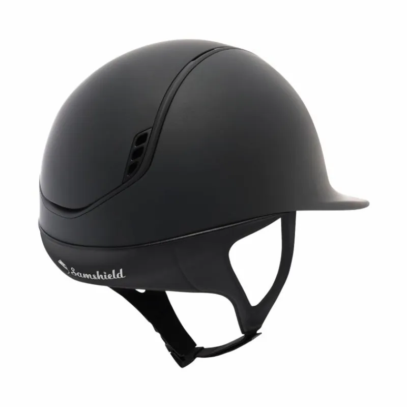 Hot - Casque d'équitation Miss Shadowmatt 2.0 Dark Line Casques D'Équitation À Visière Polo|Casques D'Équitation