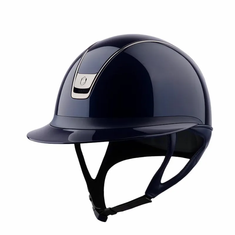 Discount - Casque d'équitation Miss Shield 2.0 Shadowglossy bleu Casques D'Équitation À Visière Polo|Casques D'Équitation