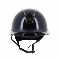 Discount - Casque d'équitation Miss Shield 2.0 Shadowglossy bleu Casques D'Équitation À Visière Polo|Casques D'Équitation
