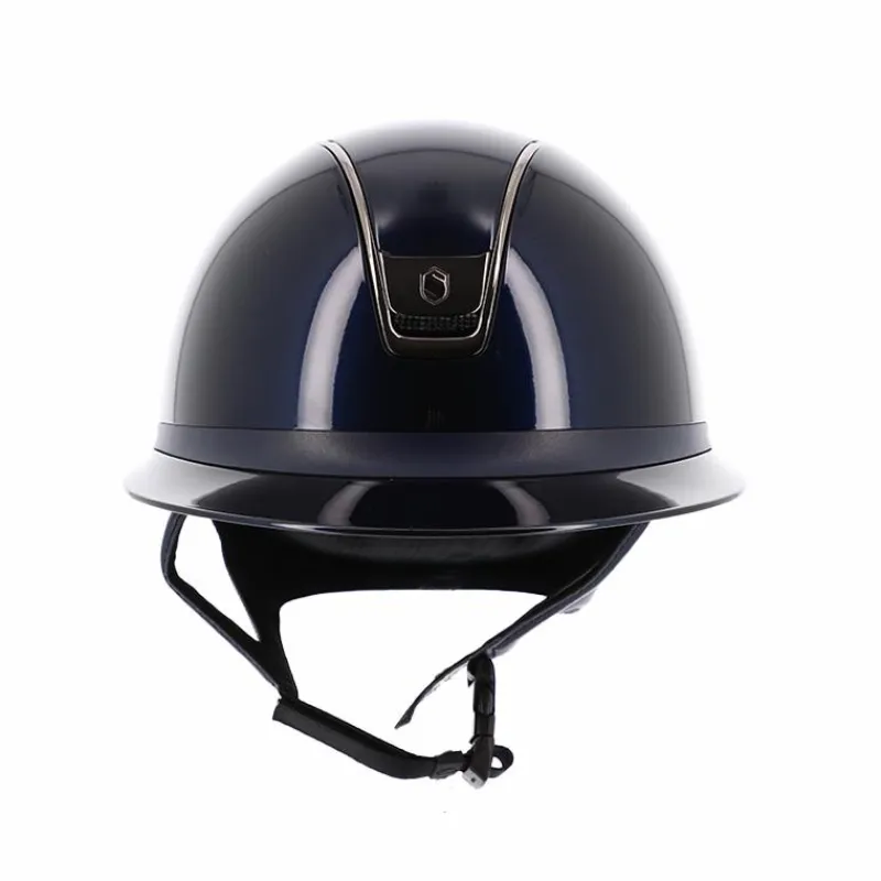 Discount - Casque d'équitation Miss Shield 2.0 Shadowglossy bleu Casques D'Équitation À Visière Polo|Casques D'Équitation