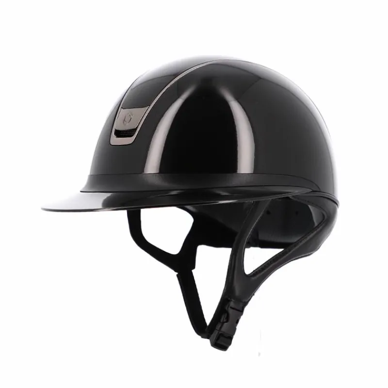 Casques D'Équitation À Visière Polo|Casques D'Équitation*Samshield - Casque d'équitation Miss Shield 2.0 Shadowglossy Noir