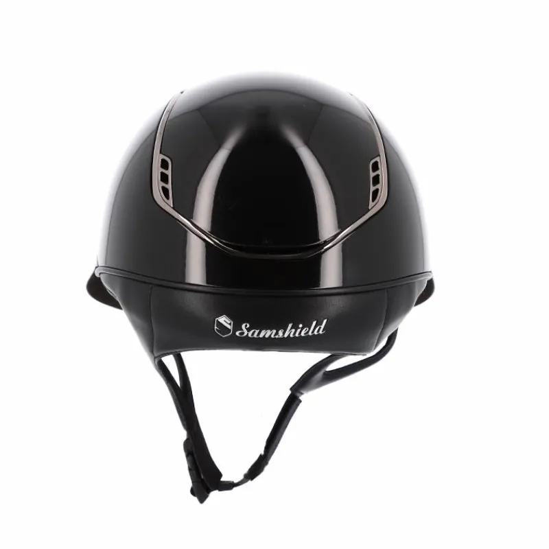 Casques D'Équitation À Visière Polo|Casques D'Équitation*Samshield - Casque d'équitation Miss Shield 2.0 Shadowglossy Noir