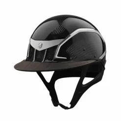 Best - Casque XJ Miss carbone 52 Swarovski (avec mousse) Casques D'Équitation À Visière Standard|Casques D'Équitation