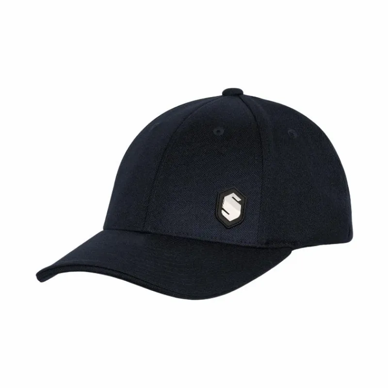Casquettes/ Chapeaux*Samshield - Casquette unisexe Sacha black chrome Marine