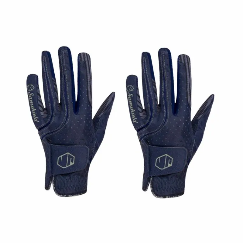 Gants D'Équitation*Samshield - Gants V-Skin bleu Marine