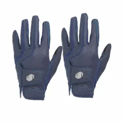 Gants D'Équitation*Samshield - Gants V-Skin blazon / noir chrome Marine