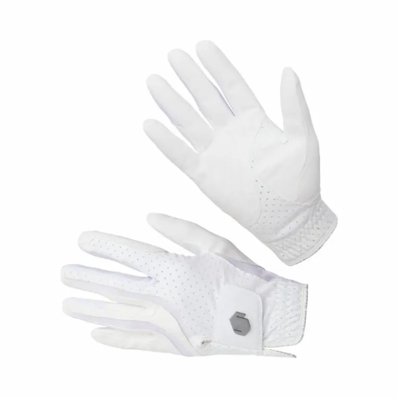 Gants D'Équitation*Samshield - Gants V-Skin blazon / noir chrome Blanc