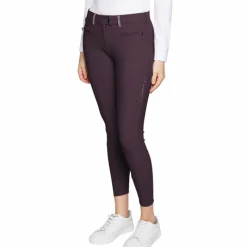 Pantalons D'Équitation*Samshield - Pantalon d'équitation femme Adèle aubergine Bordeaux
