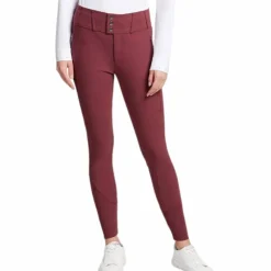 Pantalons D'Équitation*Samshield - Pantalon d'équitation femme Even Sport amarante Violet