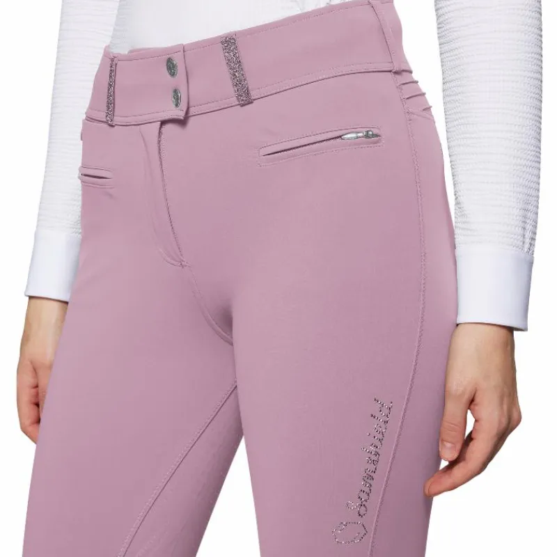 Pantalons D'Équitation*Samshield - Pantalon d'équitation femme Claranova feather full grip Rose