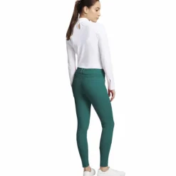 Sale - Pantalon d'équitation femme Chloé Crystal posy green Pantalons D'Équitation