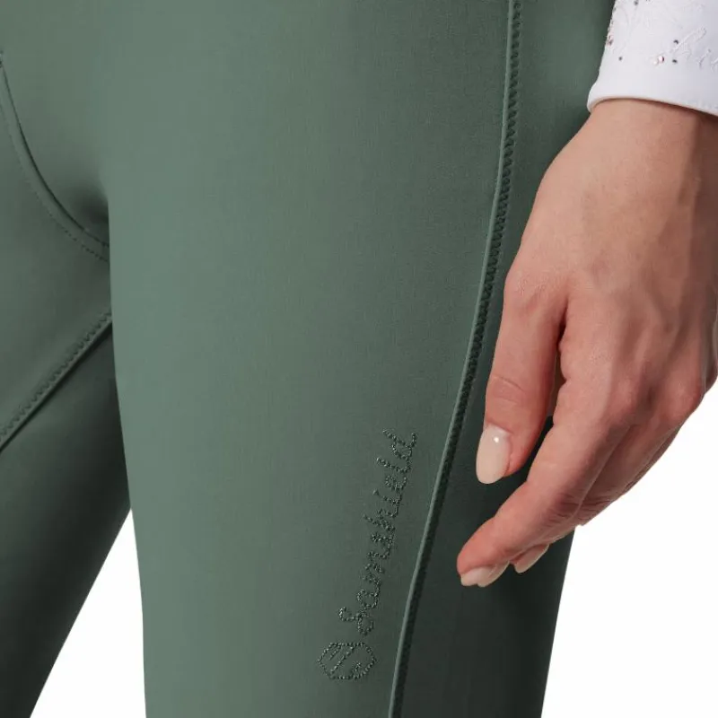 Pantalons D'Équitation*Samshield - Pantalon d'équitation femme Chloe Crystal pistaccio Vert