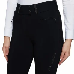 Pantalons D'Équitation*Samshield - Pantalon d'équitation femme Claranova Noir