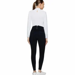 Pantalons D'Équitation*Samshield - Pantalon d'équitation femme Claranova Noir