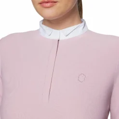Polos Et Chemises*Samshield - Polo de concours manches longues femme Ornella feather Rose