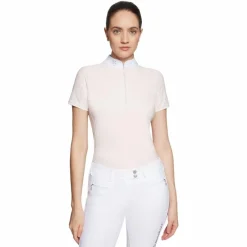 Polos Et Chemises*Samshield - Polo de concours manches courtes femme Aloise Air water Rose
