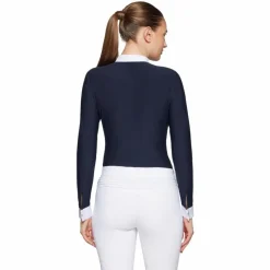 Polos Et Chemises*Samshield - Polo de concours manches longues femme Ornella Marine